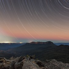 Blue Mountains Star Trail, Australia